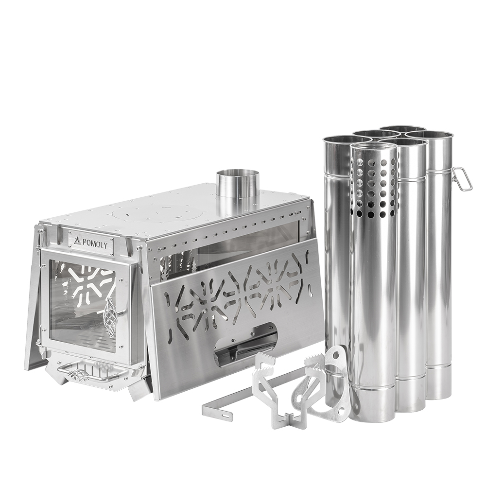 Oroqen Max 3 Wood Stove | Portable Stove for Hot Tent Camping | Zpoint New Arrival