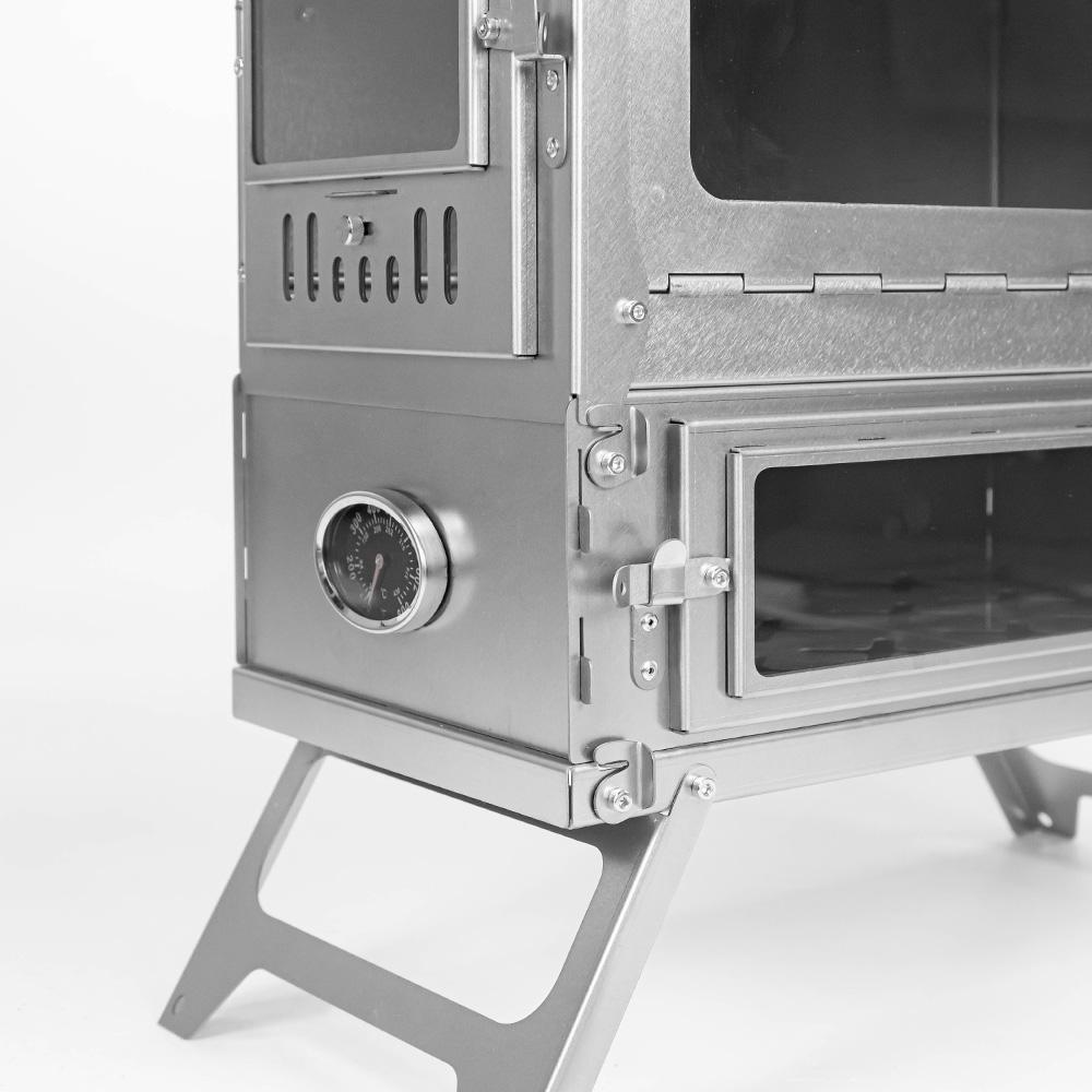T1 Taisoca Oven Stove | Portable Titanium Tent Wood Stove with Oven Part |  New Arrival