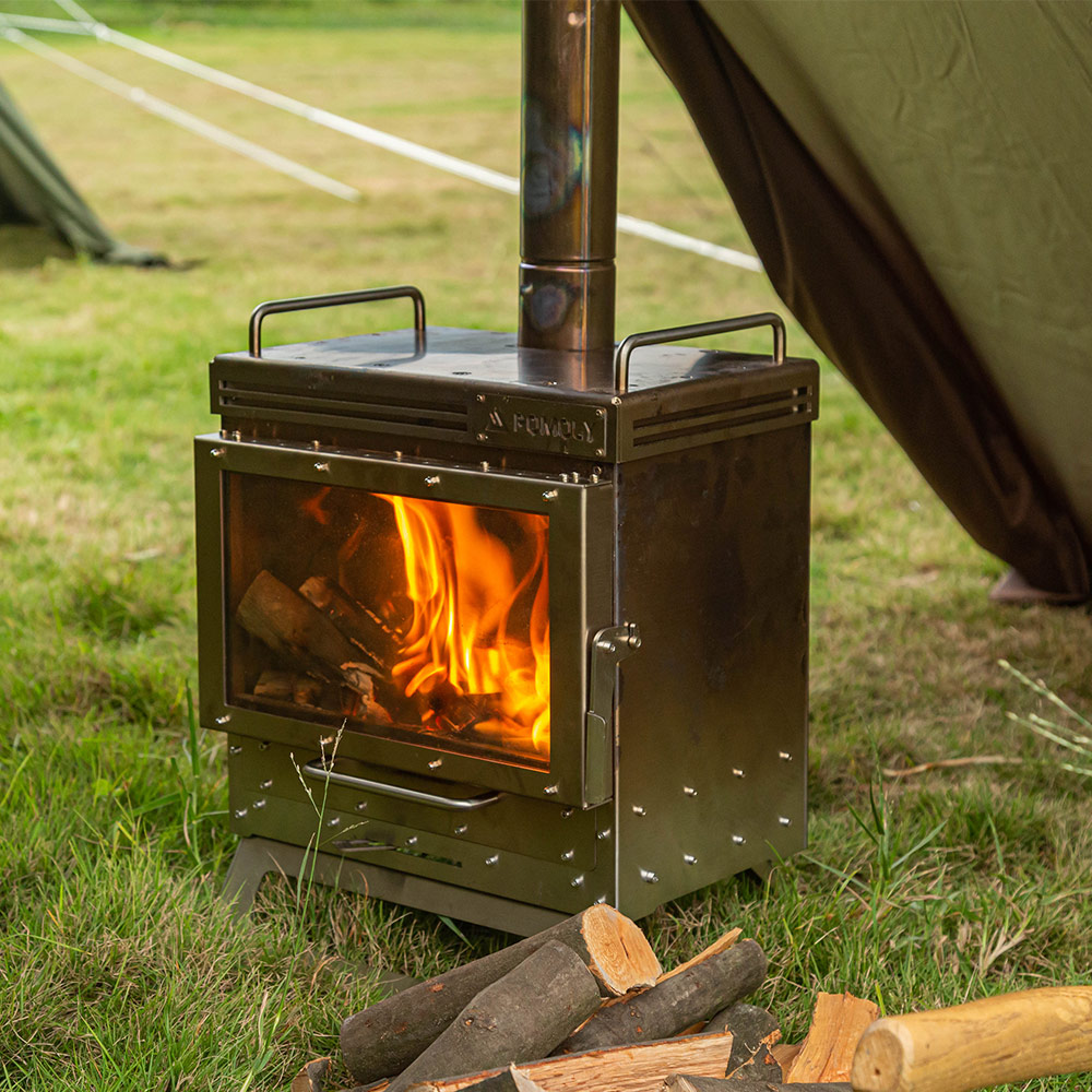 Dweller Wood Stove | Outdoor Fireplace for Hot Tent Camping | Zpoint New Arrival