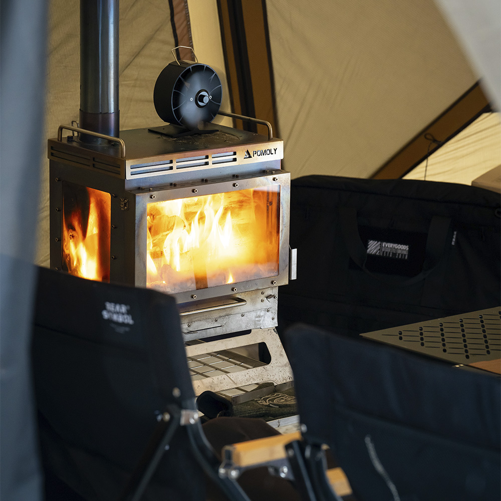 Dweller Max Ti 3 | Titanium Wood Stove | Zpoint New Arrival 2024