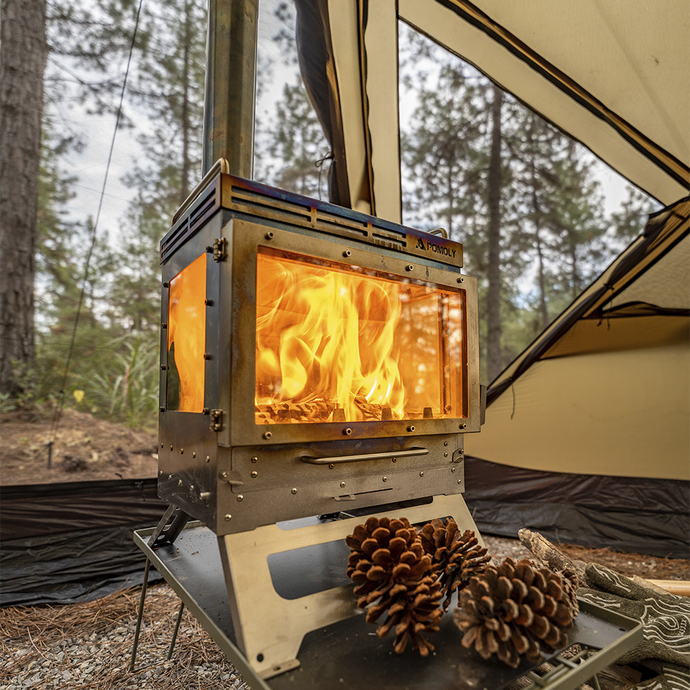Dweller Max Ti 3 | Titanium Wood Stove | Zpoint New Arrival 2024