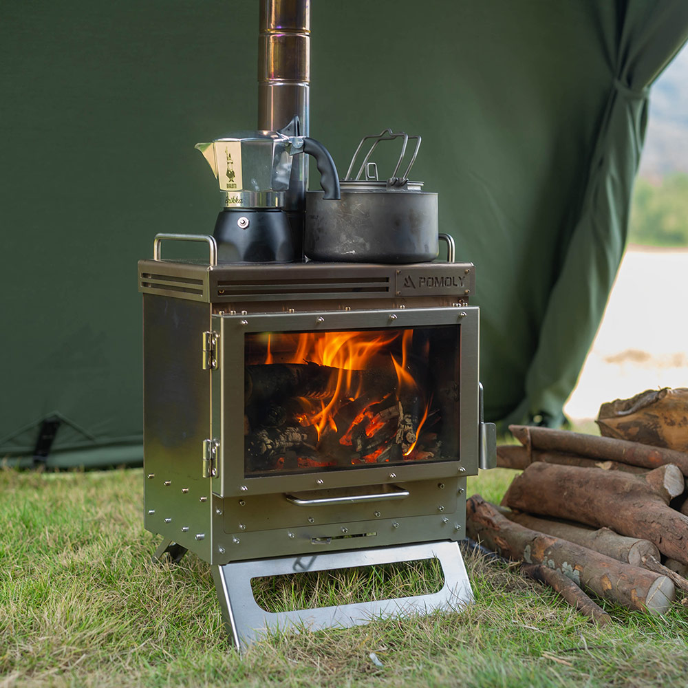 Dweller Wood Stove | Outdoor Fireplace for Hot Tent Camping | Zpoint New Arrival