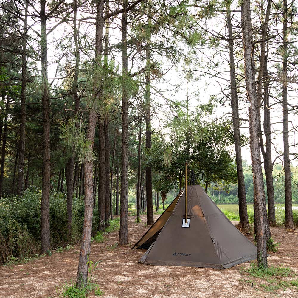 HUSSAR Plus 2.0 Camping Hot Tent | Tipi Tent with Stove Jack | Zpoint New Arrival