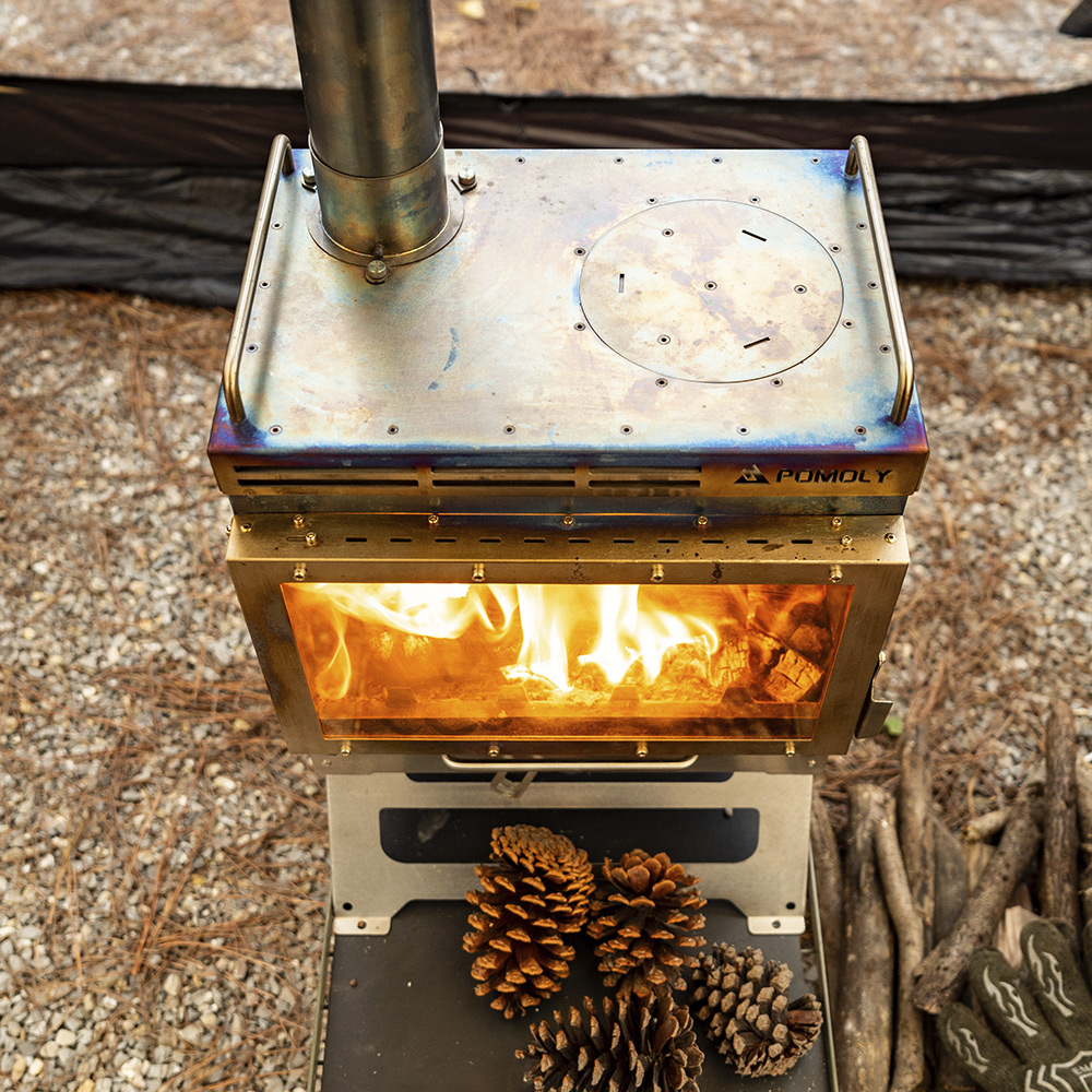 Dweller Max Ti 3 | Titanium Wood Stove | Zpoint New Arrival 2024