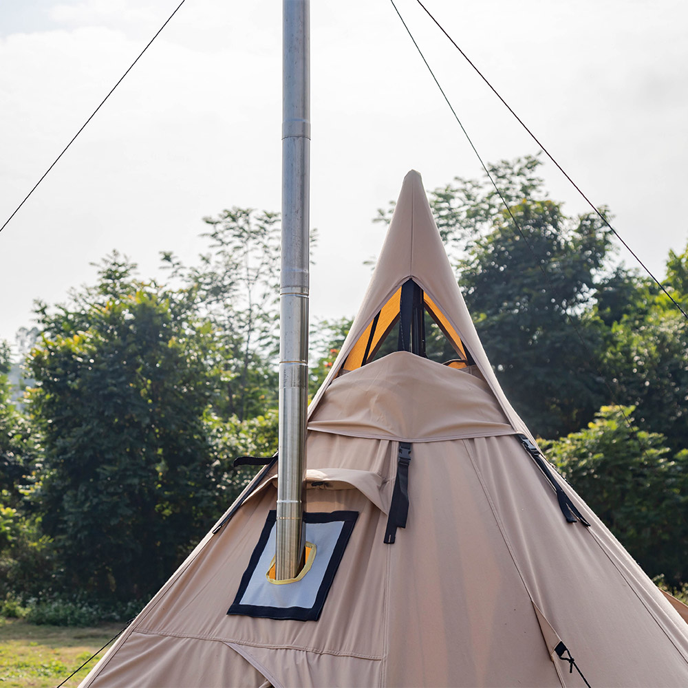 Zpoint PEAK TC Hot Tent | Tetoron Cotton Tipi Tent with Inner Tent Winter Camping | Zpoint New Arrival