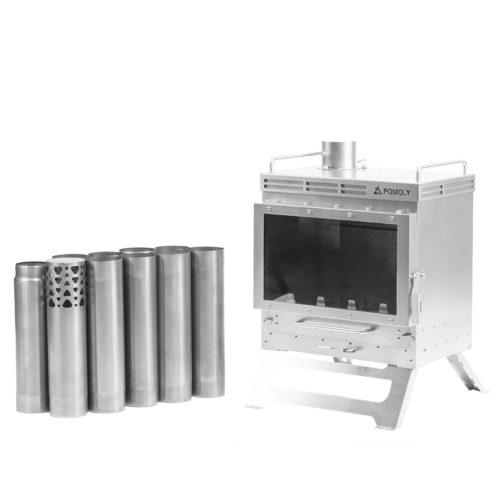 Dweller Max Ti | Titanium Wood Stove | Zpoint New Arrival 2024