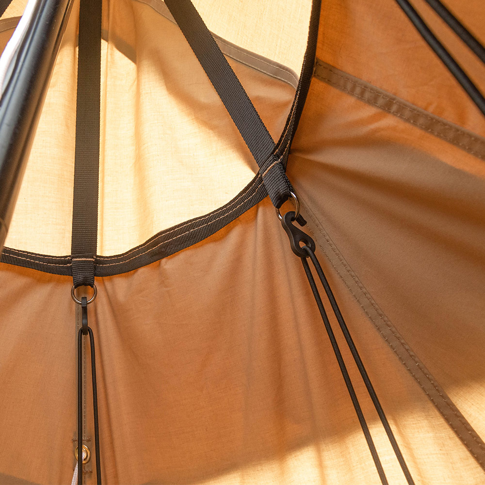 Zpoint PEAK TC Hot Tent | Tetoron Cotton Tipi Tent with Inner Tent Winter Camping | Zpoint New Arrival