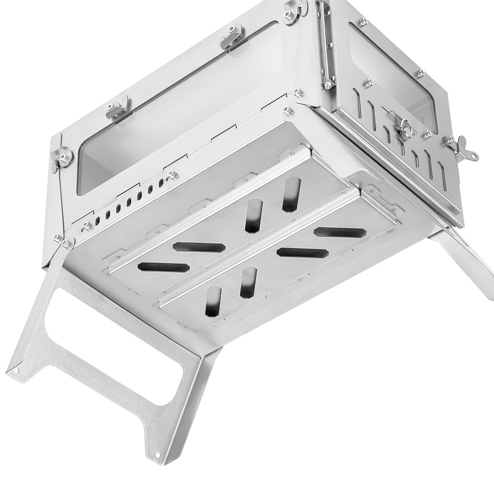 T1 mini 3 | Fastfold Titanium Wood Stove for Solo Camping | Zpoint New Arrival