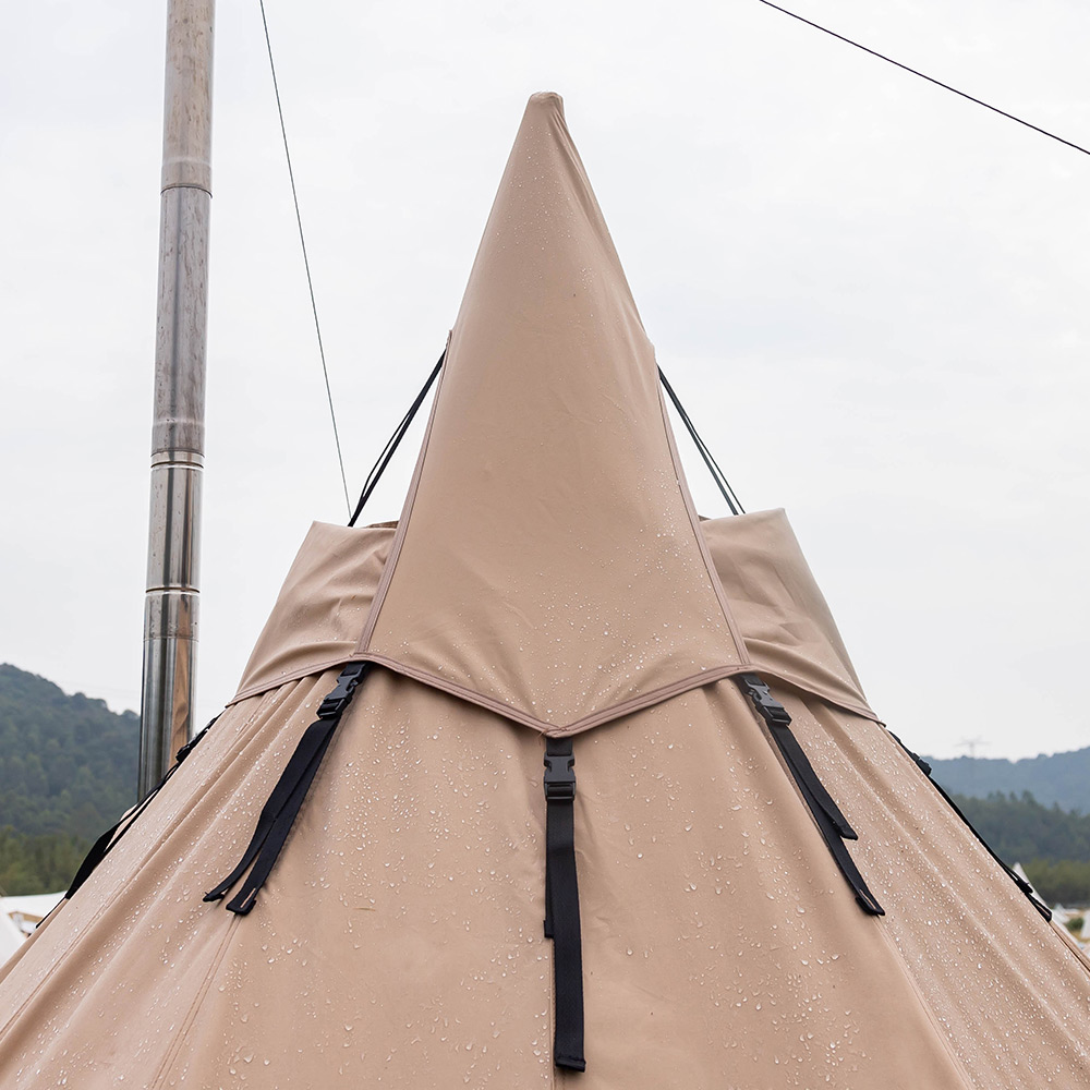 Zpoint PEAK TC Hot Tent | Tetoron Cotton Tipi Tent with Inner Tent Winter Camping | Zpoint New Arrival