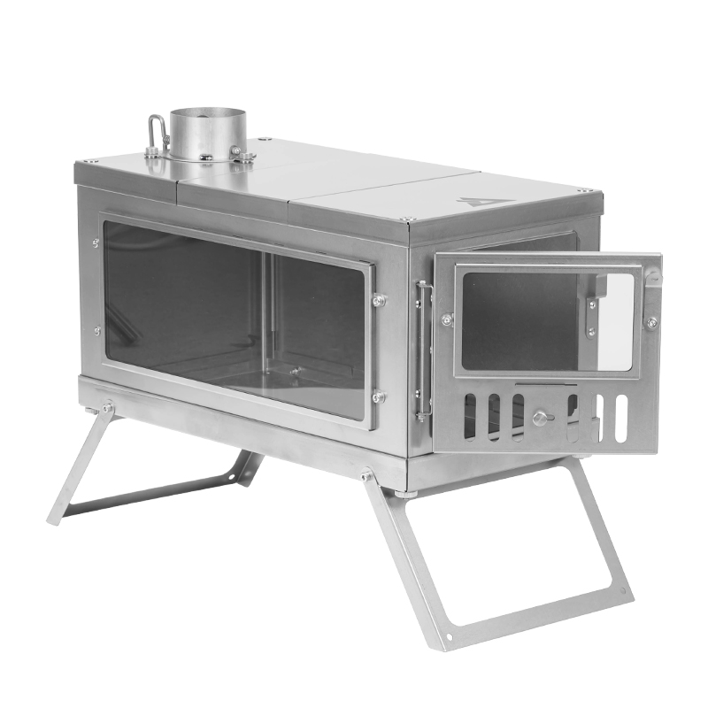 TIMBER Stove | Titanium Wood Stove for Hot Tent and Camping | Zpoint Version