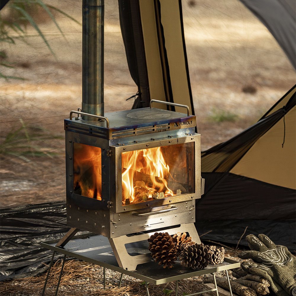 Dweller Max Ti 3 | Titanium Wood Stove | Zpoint New Arrival 2024