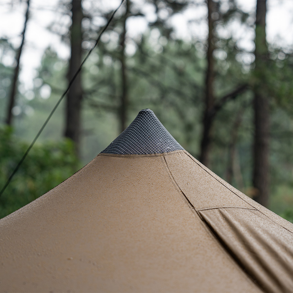 Circle 6 | Outdoor Hot Tent | Bell-Shaped Camping Hot Tent Zpoint New Arrival 2024