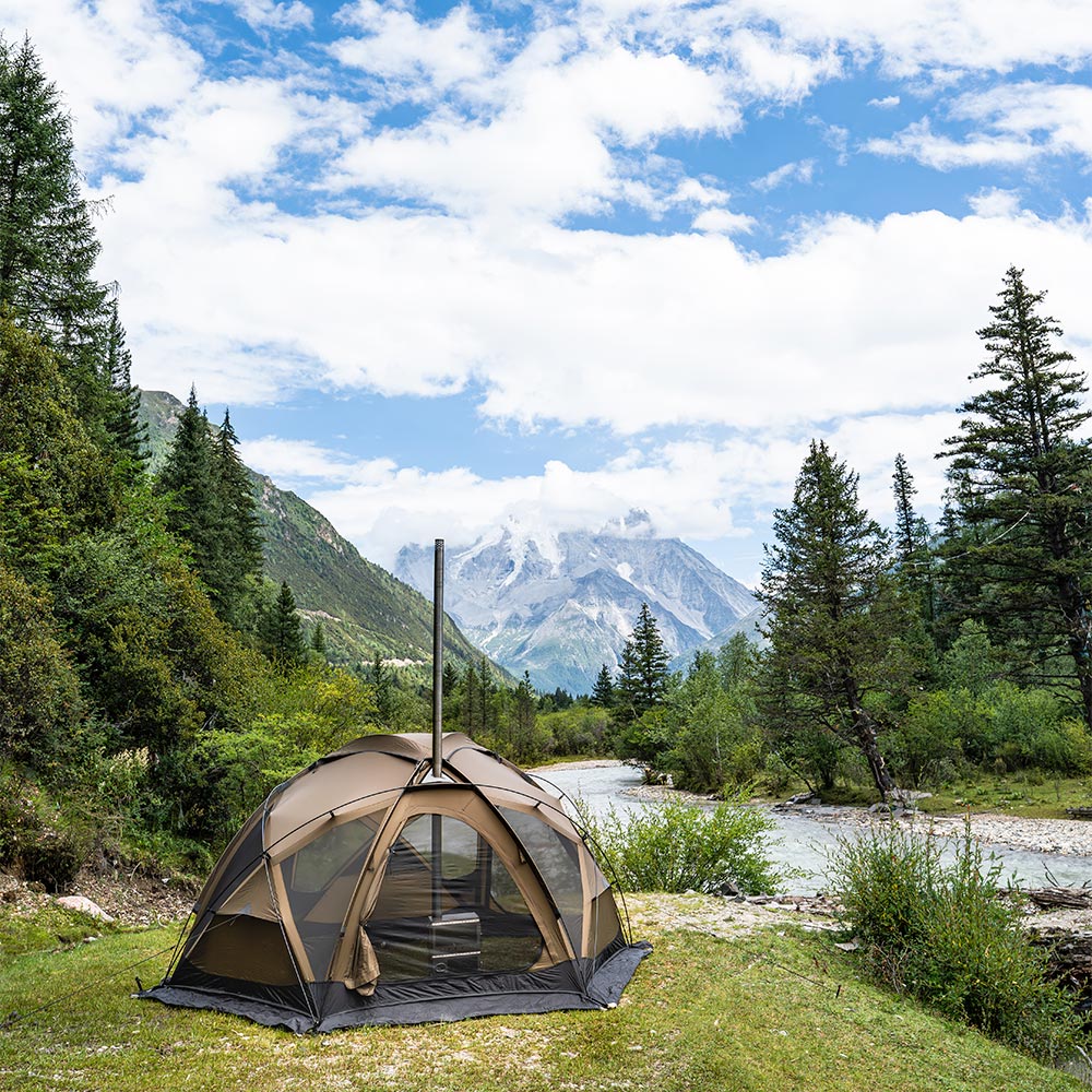 Dome X4 Pro | Freestanding Dome Hot Tent | Zpoint New Arrival 2024