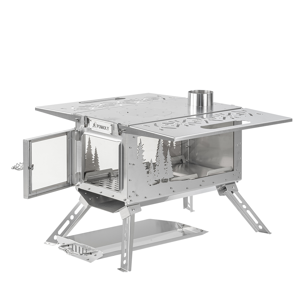 Oroqen Max 3 Wood Stove | Portable Stove for Hot Tent Camping | Zpoint New Arrival