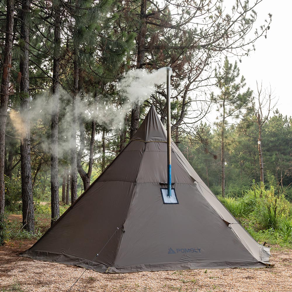HUSSAR Plus 2.0 Camping Hot Tent | Tipi Tent with Stove Jack | Zpoint New Arrival