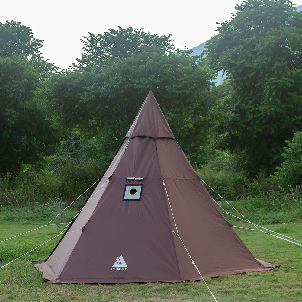 Zpoint HEX Hot Tent | 2 Person Tipi Tent with Wood Stove Jack for All Season Camping