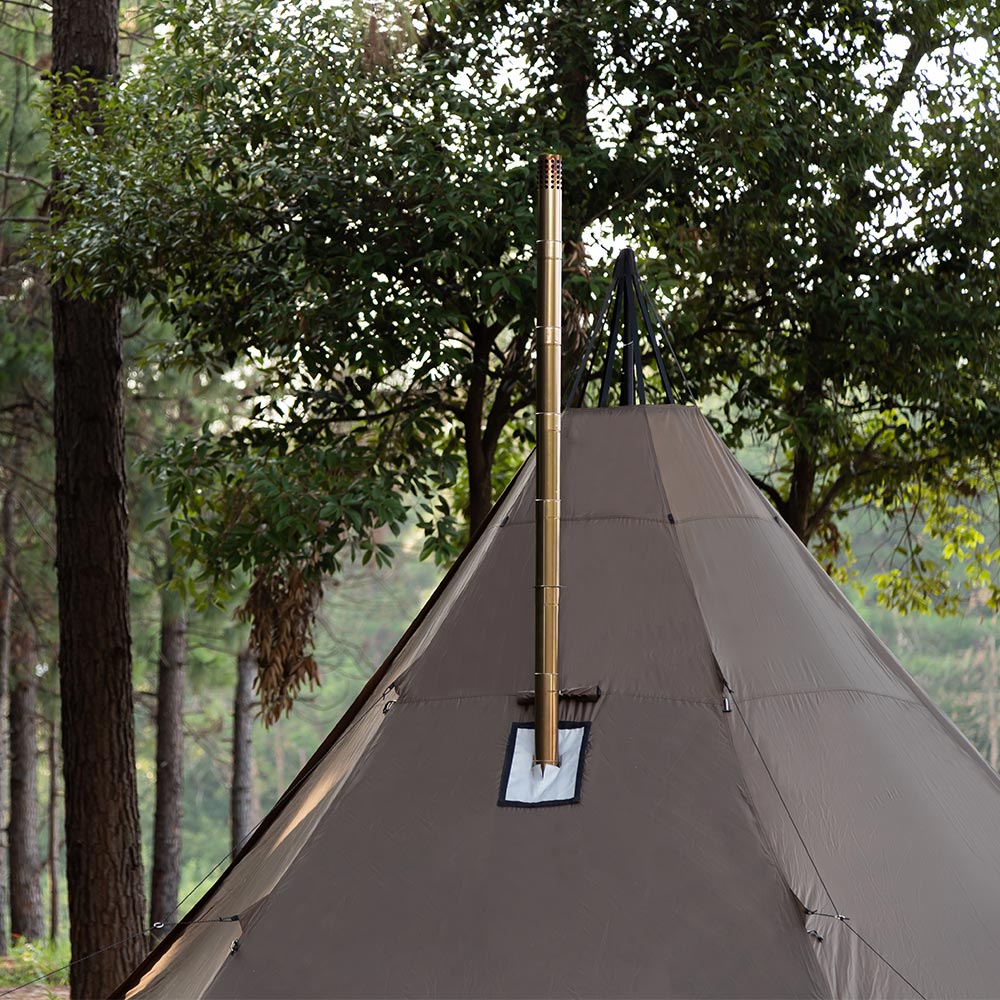 HUSSAR Plus 2.0 Camping Hot Tent | Tipi Tent with Stove Jack | Zpoint New Arrival