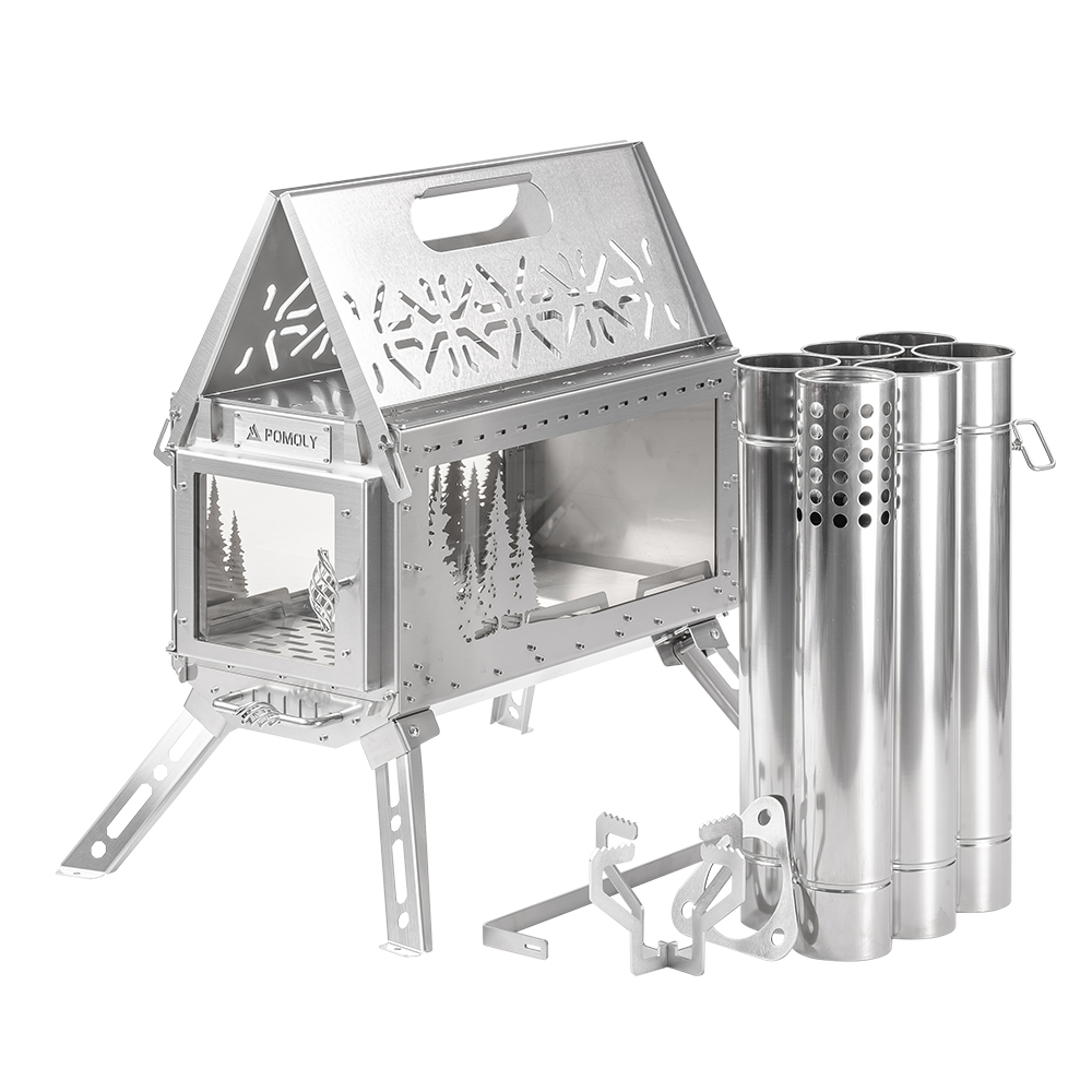 Oroqen Max 3 Wood Stove | Portable Stove for Hot Tent Camping | Zpoint New Arrival