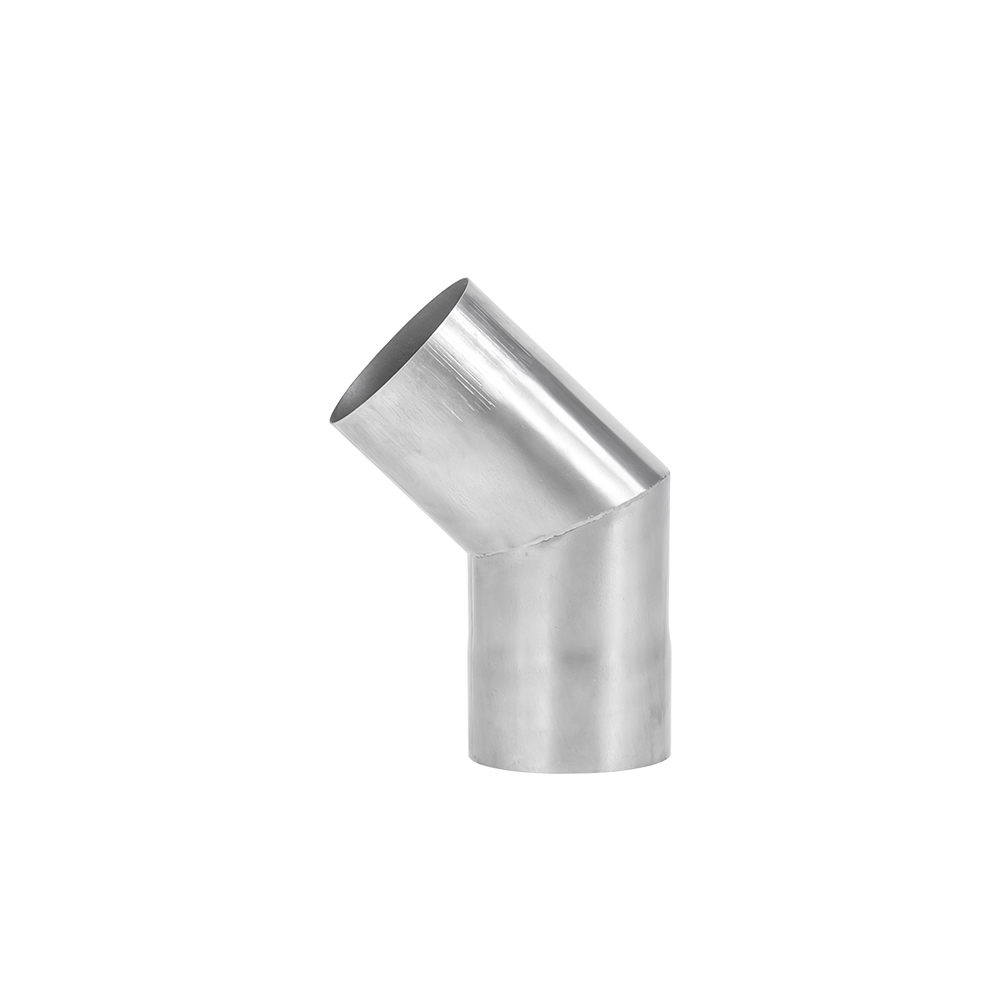 45 / 90 Degree Titanium Chimney Section | Φ2.36in x 2 Sections (Φ6cm) Titanium Stove Pipe for Wood Stove | Zpoint