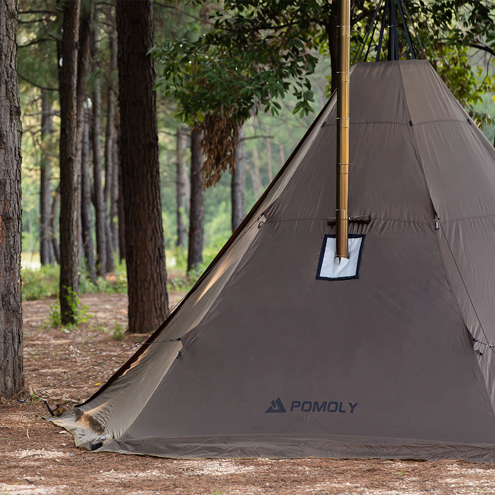HUSSAR Plus 2.0 Camping Hot Tent | Tipi Tent with Stove Jack | Zpoint New Arrival