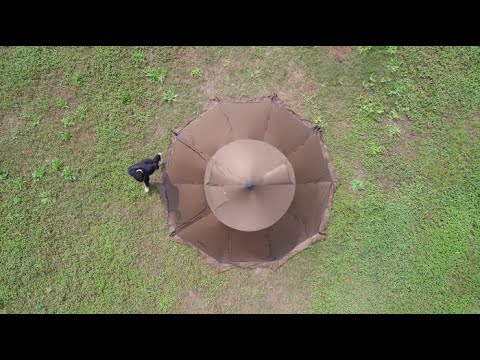 Circle 6 | Outdoor Hot Tent | Bell-Shaped Camping Hot Tent Zpoint New Arrival 2024