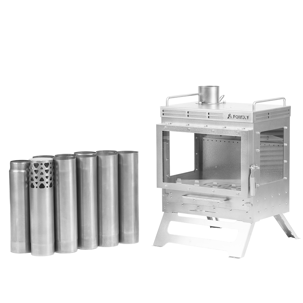 Dweller Max Ti 3 | Titanium Wood Stove | Zpoint New Arrival 2024