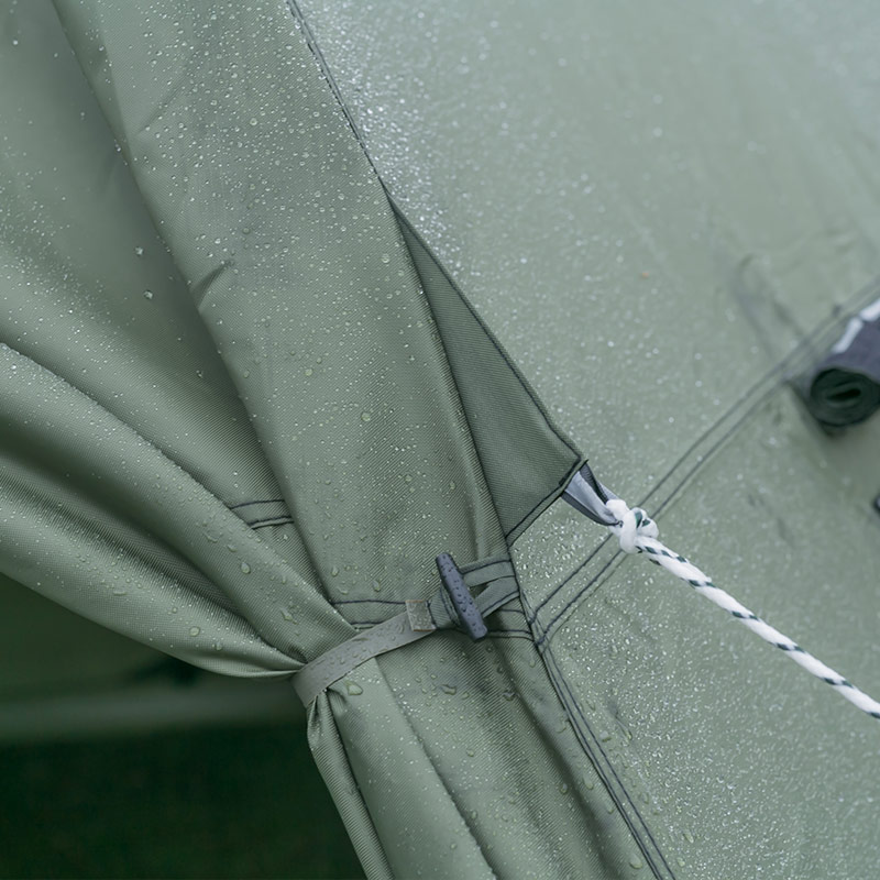 HEX Plus Camping Hot Tent | 2-6 Person Tipi Tent with Wood Stove Jack for All Season Camping