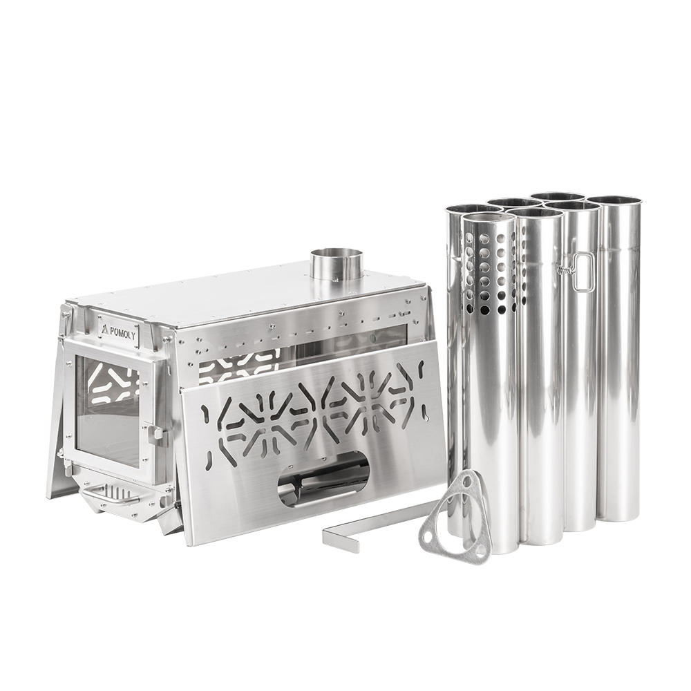 Oroqen 3 Wood Stove | Portable Stove for Hot Tent Camping | Zpoint New Arrival