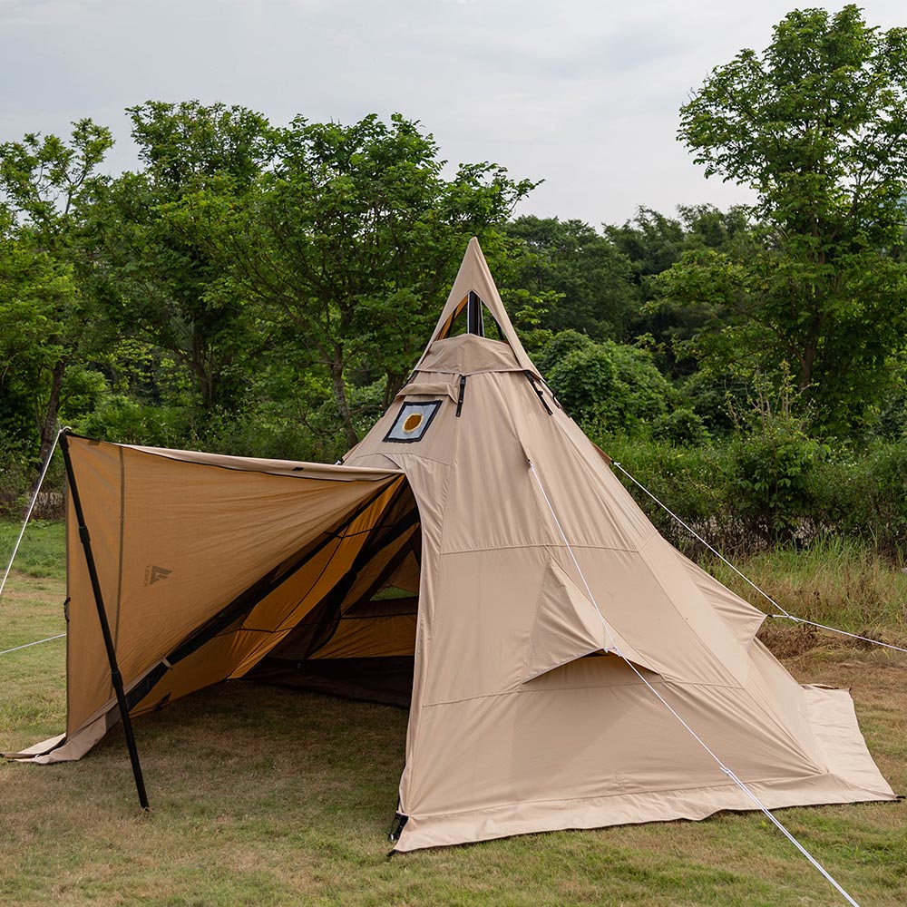 Zpoint PEAK TC Hot Tent | Tetoron Cotton Tipi Tent with Inner Tent Winter Camping | Zpoint New Arrival