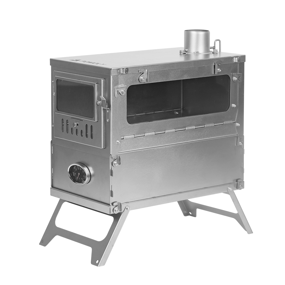 T1 Taisoca Oven Stove | Portable Titanium Tent Wood Stove with Oven Part |  New Arrival
