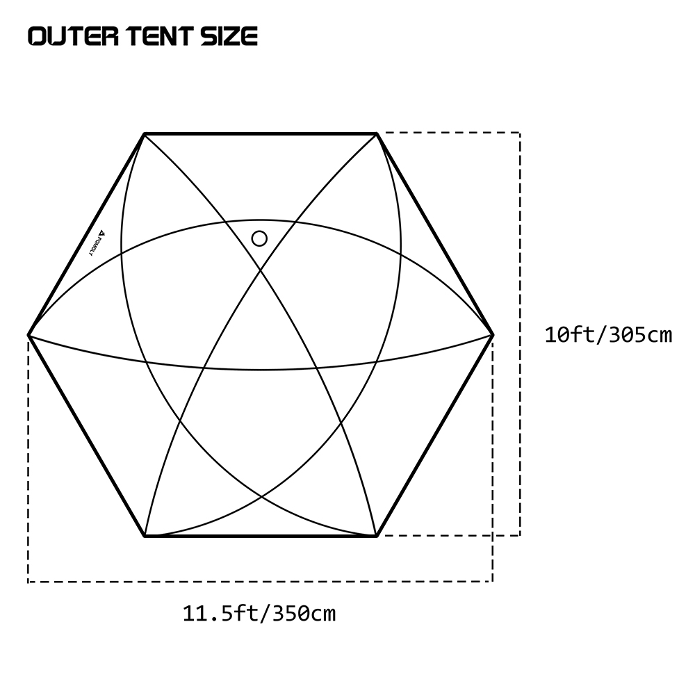 Dome X4 Pro | Freestanding Dome Hot Tent | Zpoint New Arrival 2024