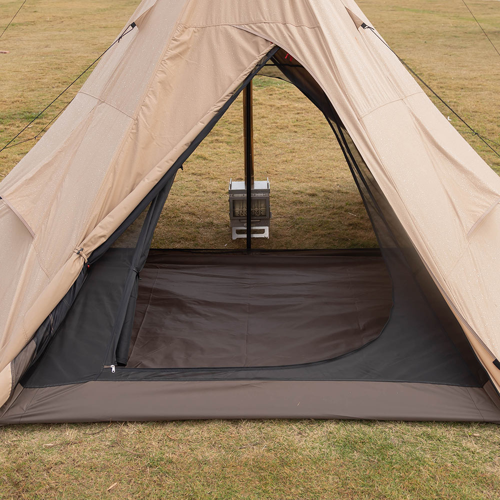 Zpoint PEAK TC Hot Tent | Tetoron Cotton Tipi Tent with Inner Tent Winter Camping | Zpoint New Arrival