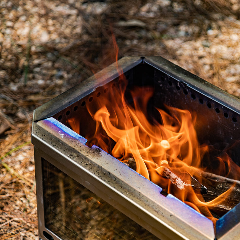 Mjölnir Titanium Fire Pit | Zpoint x CAMPING TOGETHER Camping Wood Stove| New Arrival