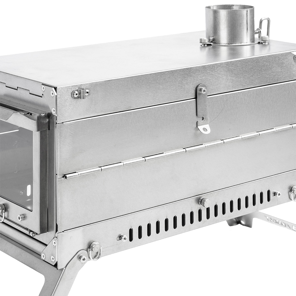 Zpoint Fold X | Titanium Wood Stove | Fastfold Tent Stove | Zpoint New Arrival 2024