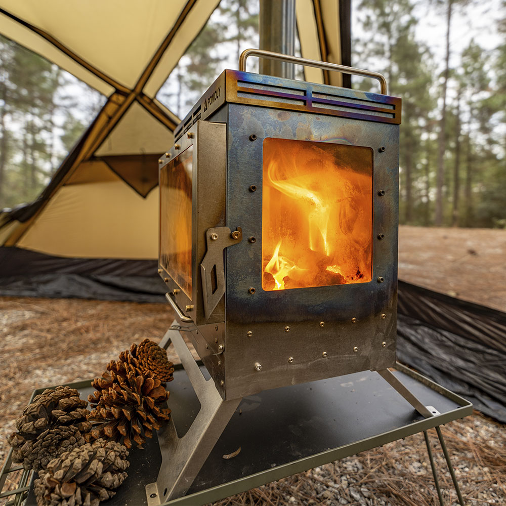 Dweller Max Ti 3 | Titanium Wood Stove | Zpoint New Arrival 2024