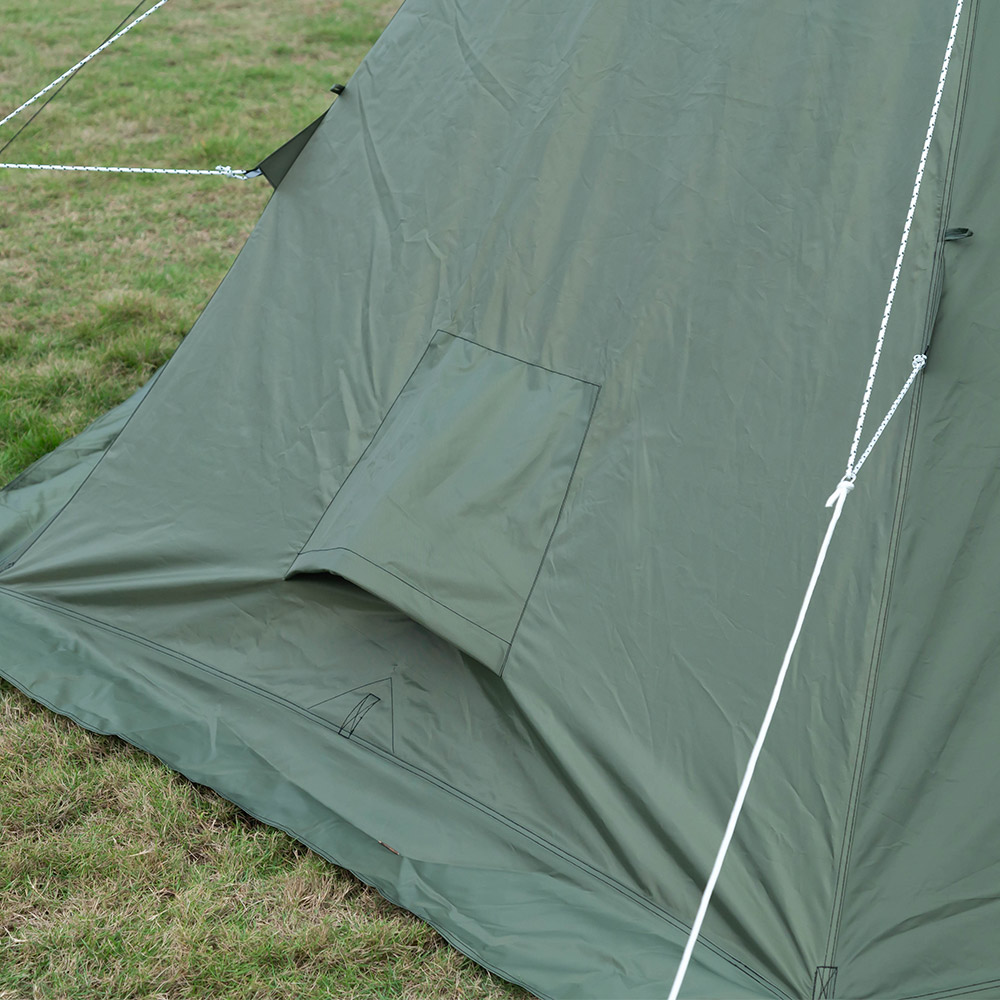 Zpoint HEX Hot Tent | 2 Person Tipi Tent with Wood Stove Jack for All Season Camping