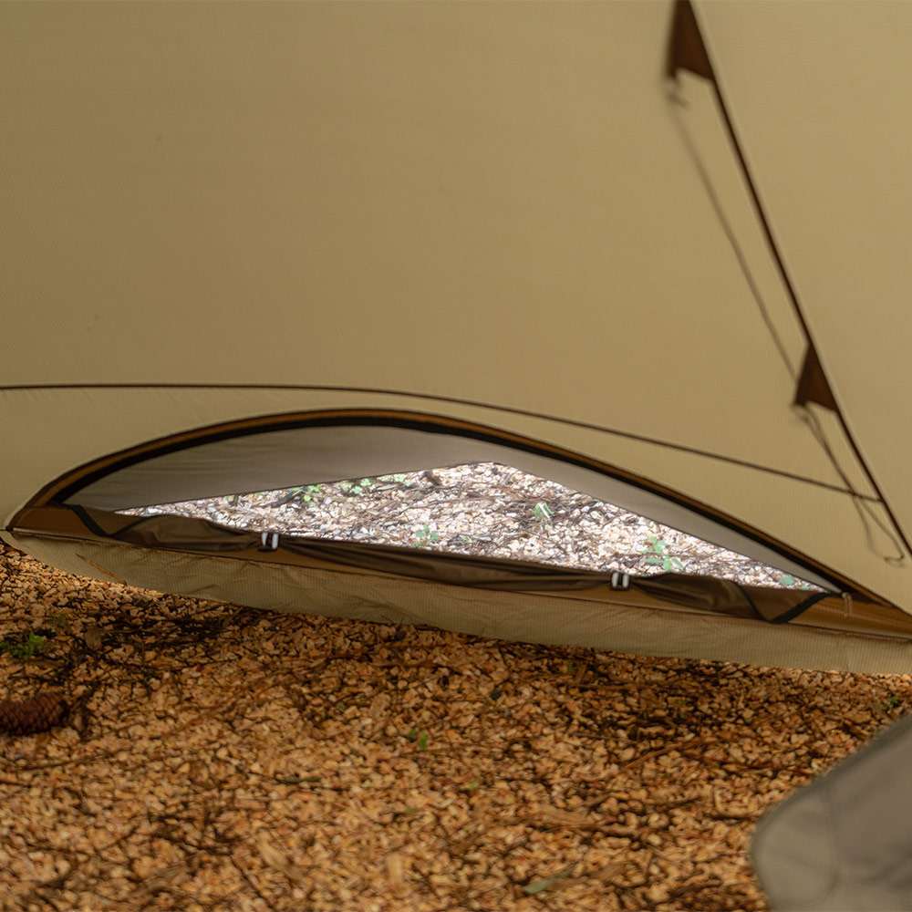 Circle 6 | Outdoor Hot Tent | Bell-Shaped Camping Hot Tent Zpoint New Arrival 2024