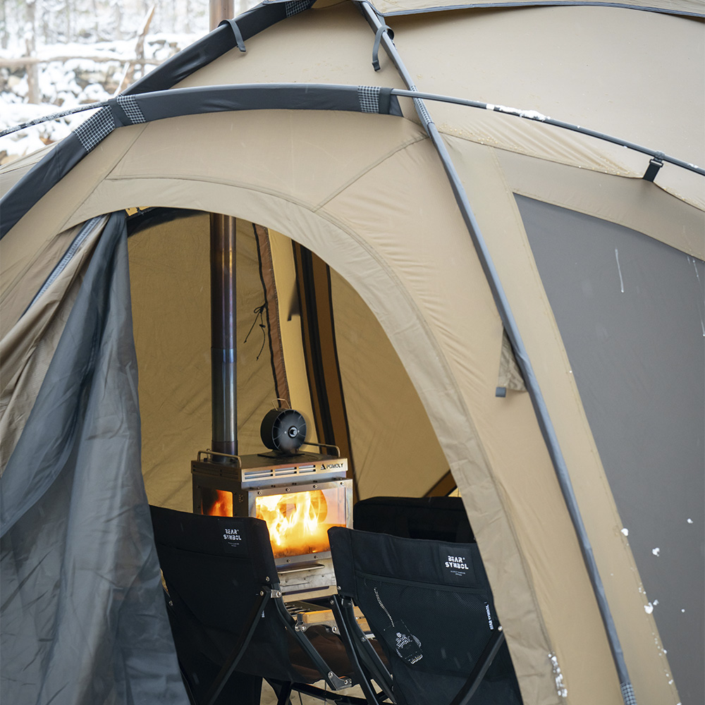 Dweller Max Ti 3 | Titanium Wood Stove | Zpoint New Arrival 2024