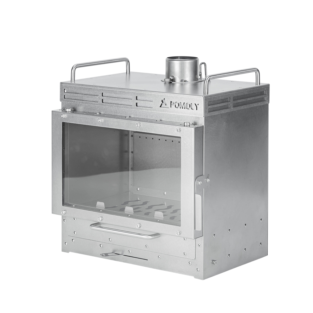 Dweller-Ti Wood Stove | Titanium Outdoor Fireplace | Zpoint & GREEN STOVE New Arrival