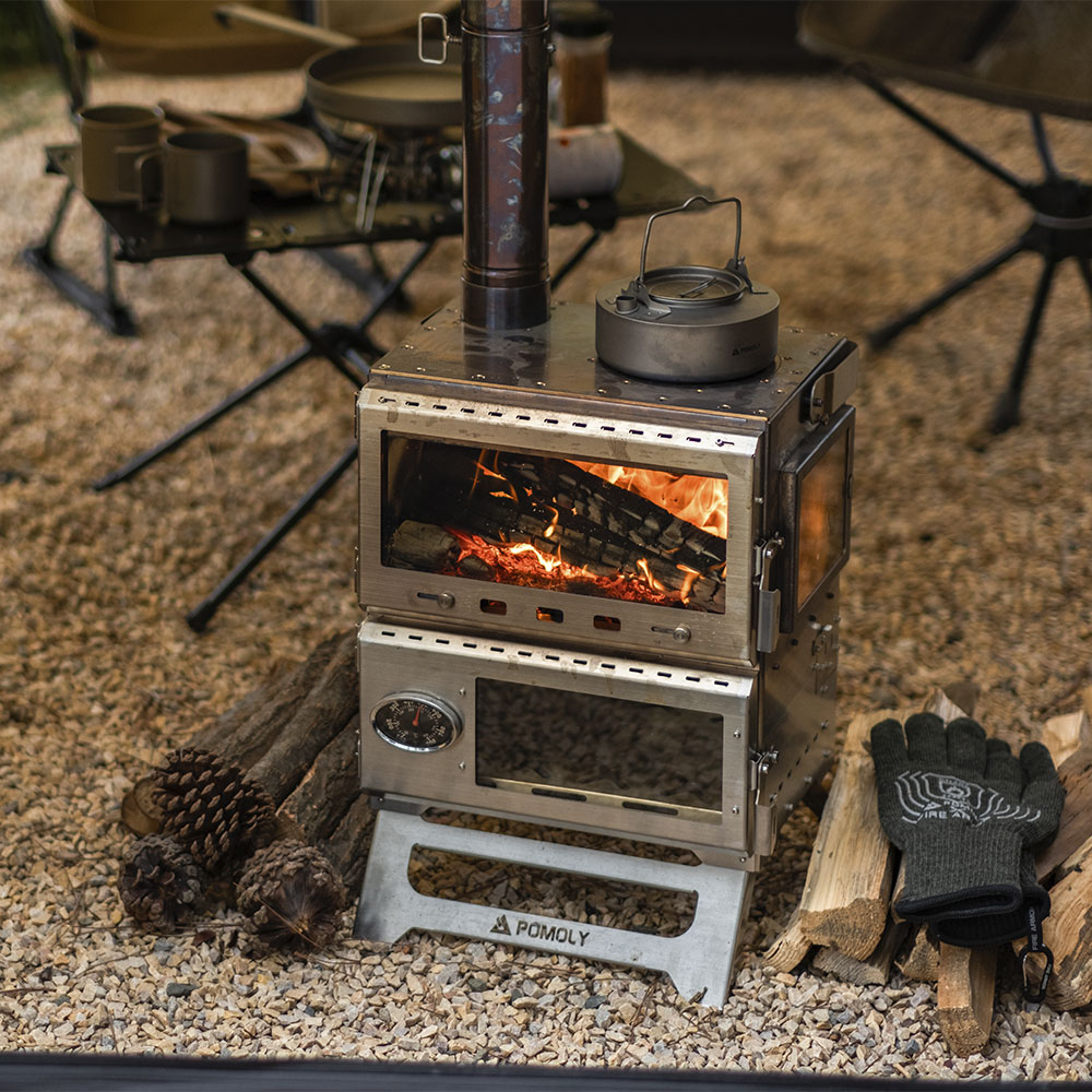 Baker Hot Tent Oven Stove | Portable Oven Tent Wood Stove | Zpoint New Arrival 2024