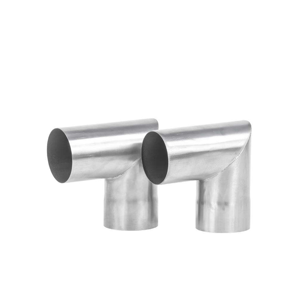45 / 90 Degree Titanium Chimney Section | Φ2.36in x 2 Sections (Φ6cm) Titanium Stove Pipe for Wood Stove | Zpoint