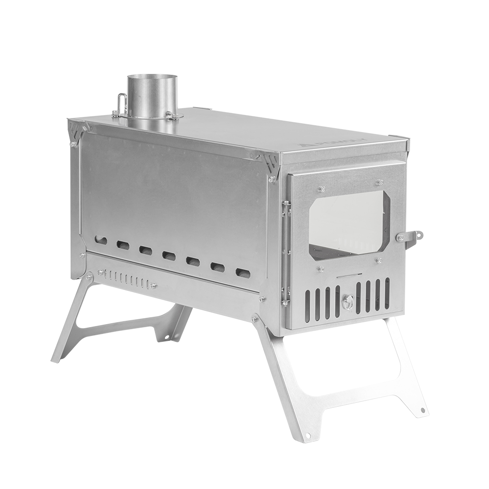 T-Brick Ultra 2.0 | Portable Titanium Wood Stove | Camping Tent Stove for 3-6P | Zpoint New Arrival