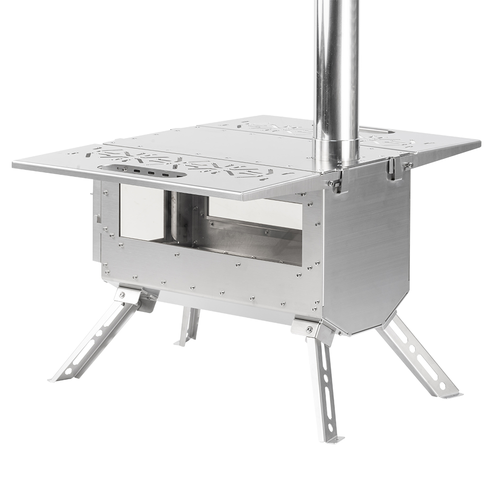 Oroqen 3 Wood Stove | Portable Stove for Hot Tent Camping | Zpoint New Arrival