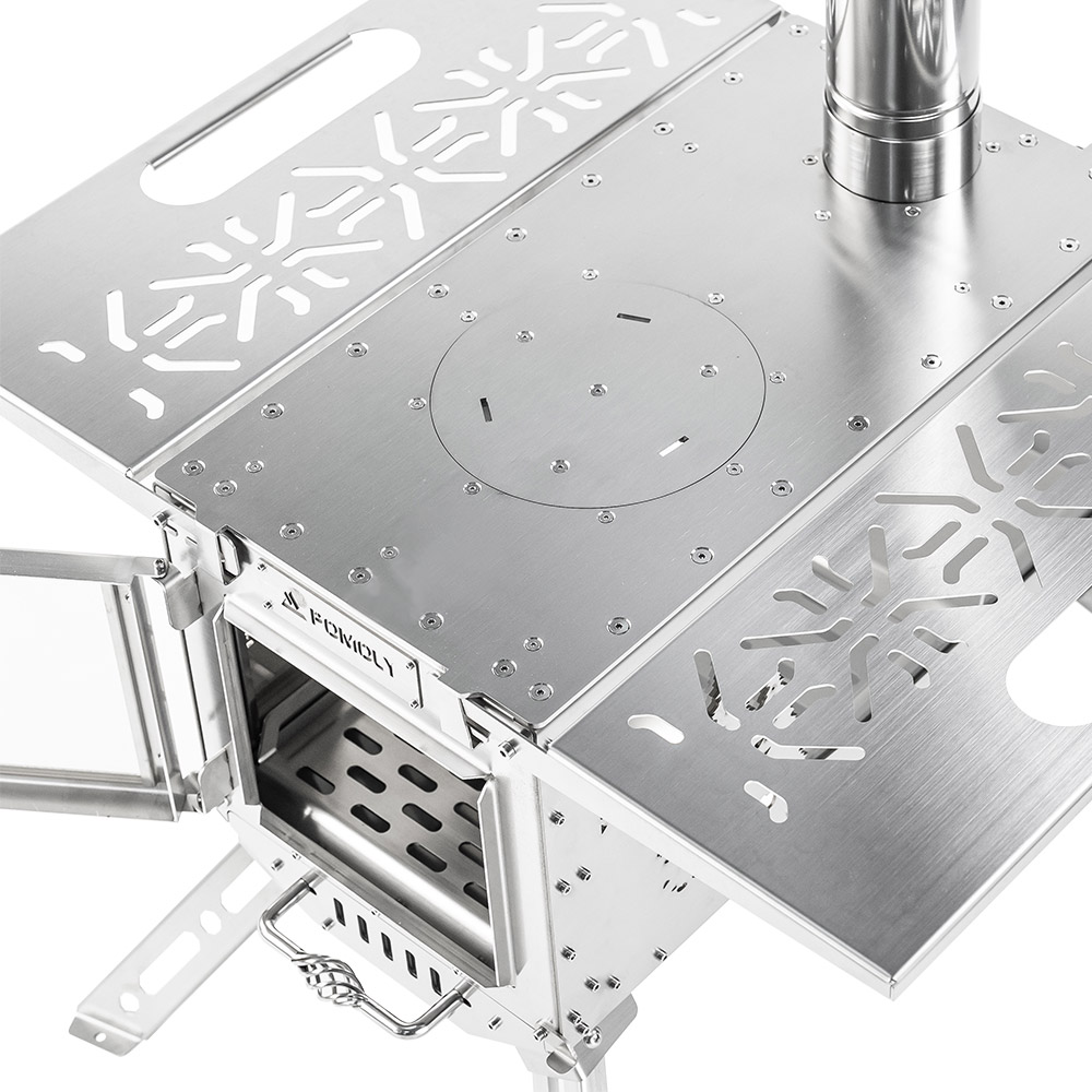 Oroqen Max 3 Wood Stove | Portable Stove for Hot Tent Camping | Zpoint New Arrival