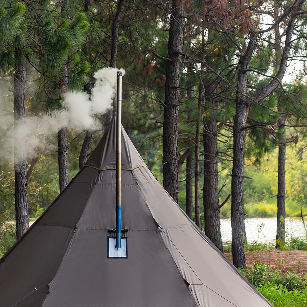 HUSSAR Plus 2.0 Camping Hot Tent | Tipi Tent with Stove Jack | Zpoint New Arrival