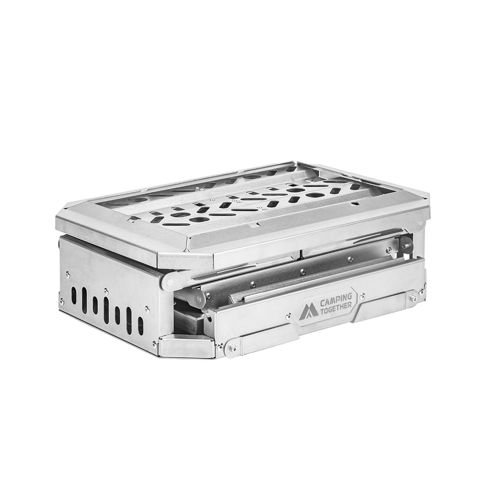 Mjölnir Titanium Fire Pit | Zpoint x CAMPING TOGETHER Camping Wood Stove| New Arrival