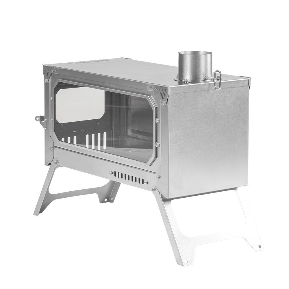 T-Brick Ultra 2.0 | Portable Titanium Wood Stove | Camping Tent Stove for 3-6P | Zpoint New Arrival