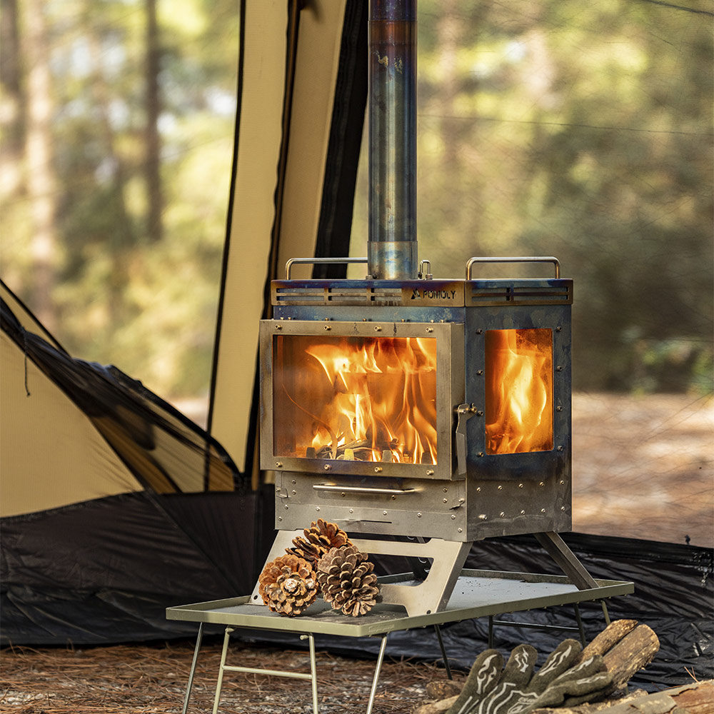 Dweller Max Ti 3 | Titanium Wood Stove | Zpoint New Arrival 2024