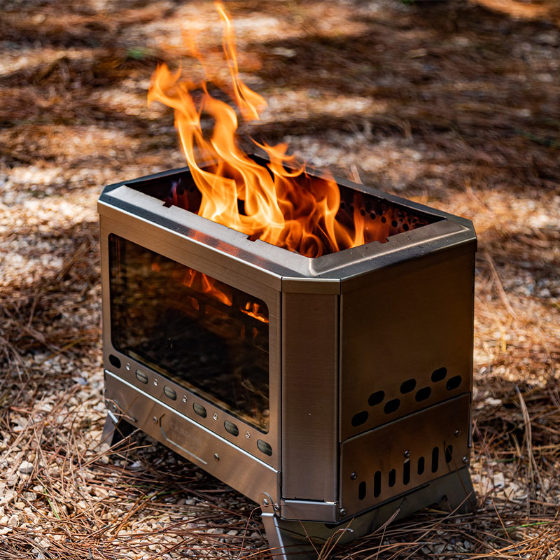 Mjölnir Fire Pit | CAMPING TOGETHER Stainless Steel 304 Camping Wood Stove| New Arrival