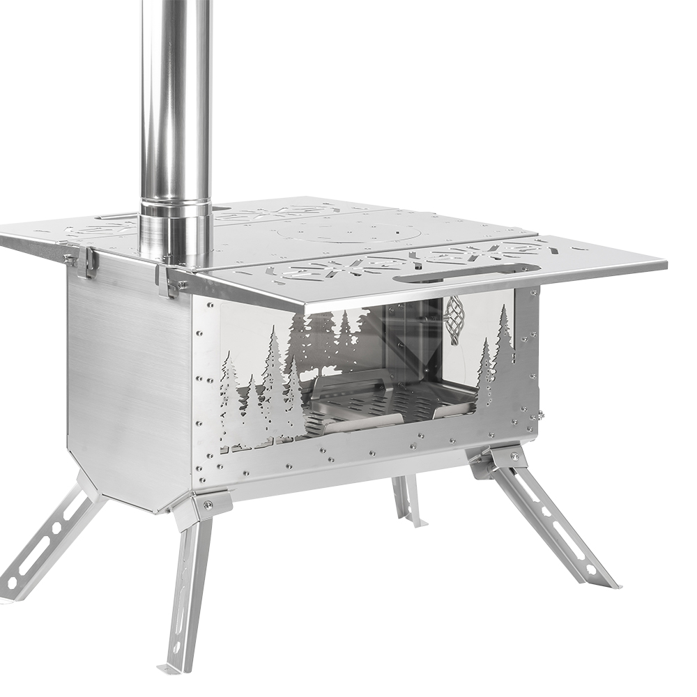 Oroqen Max 3 Wood Stove | Portable Stove for Hot Tent Camping | Zpoint New Arrival